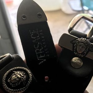 Vintage Versace Medusa Head Belt